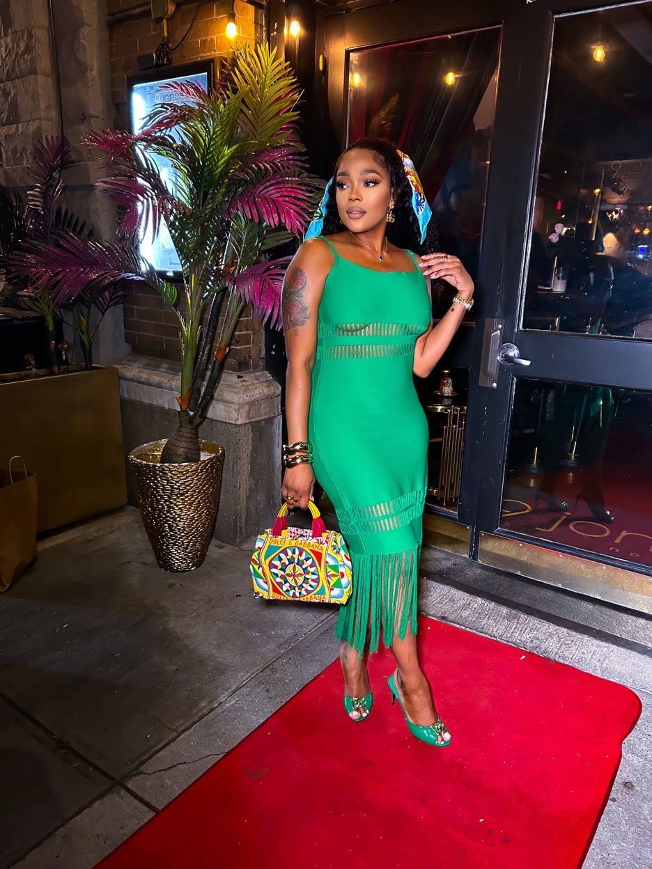 Emerald fringe dress found it? get it! Emerald fringe dress found it? get it!