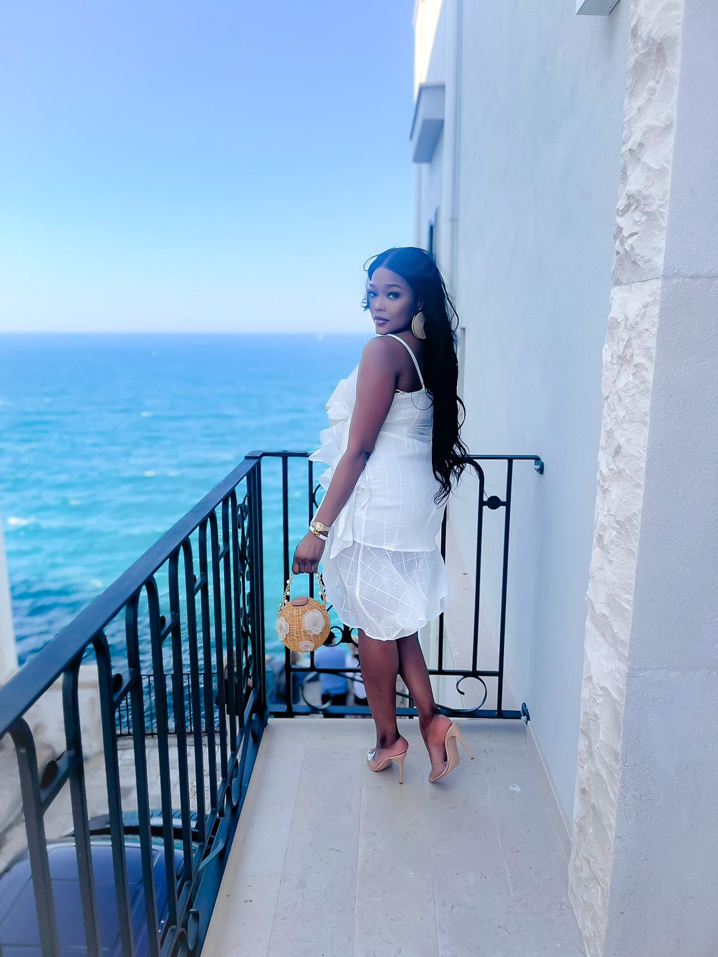 A mare ruffle dress