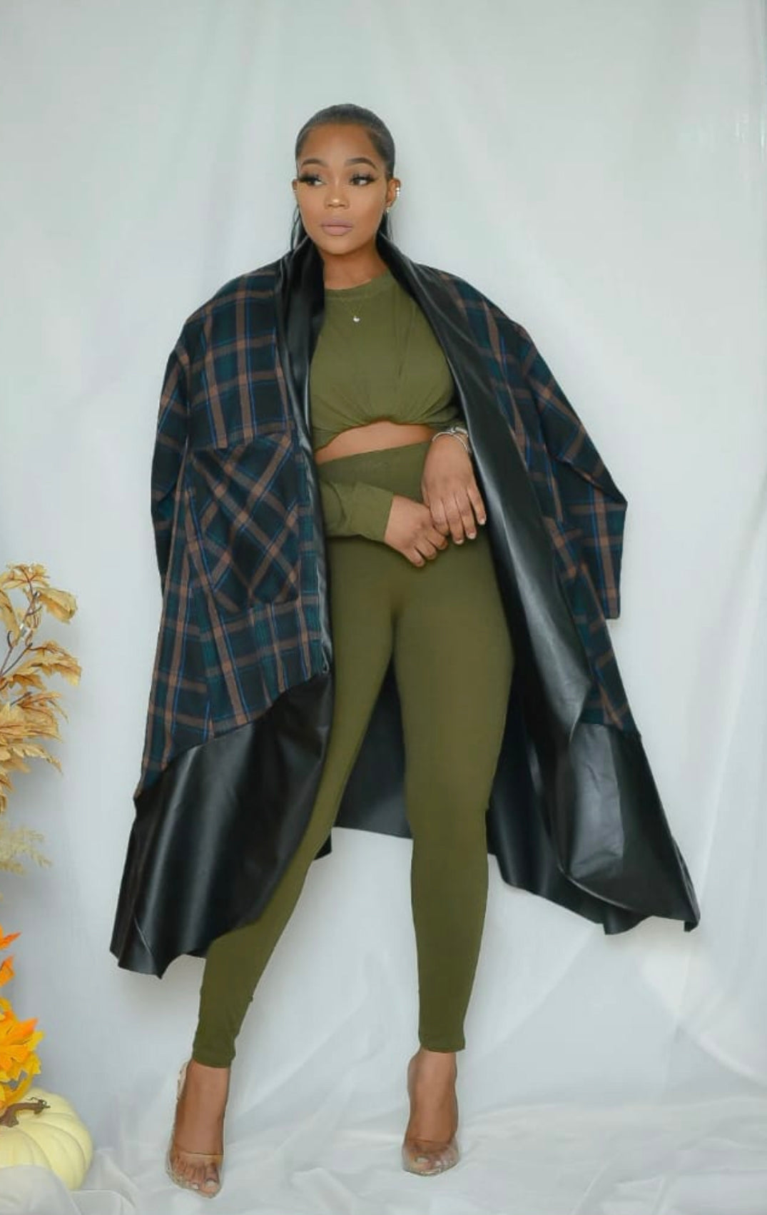Body basic leggings set long sleeves