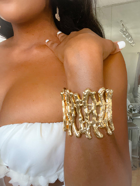 Statement cuff bracelets