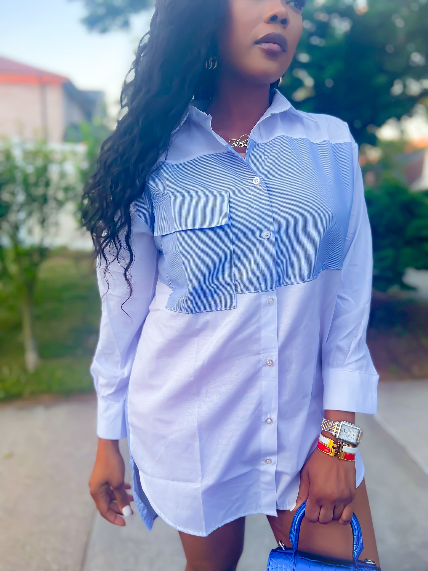 Easy breezy button down shirt